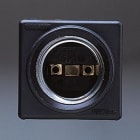 GEWISS - Portalámparas E27 40W 2 módulos en negro