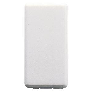 GEWISS - Salida de cable 1 módulo en blanco para cable con diámetro de 4-8mm blanco