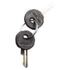 GEWISS - Juego de 2 llaves apto para interruptores conmutadores
