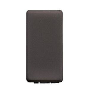 GEWISS - Tapa ciega 1 módulo negro