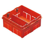 GEWISS - Caja de gran capacidad con 18 (6+6+6) módulos para series modulares Big Box 186x190x65mm