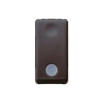 GEWISS - Interruptor 1P 16AX luminoso 250V AC con lente neutra reemplazable 1 módulo en blanco