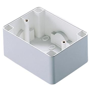 GEWISS - Caja de superficie en blanco nube para placas autoportantes Compact 4 módulos