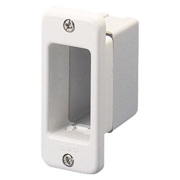 GEWISS - Placa autoportante 1 módulo en blanco nube para perfil