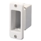 GEWISS - Placa autoportante 1 módulo en blanco nube para perfil