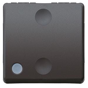 GEWISS - Conmutador 1P 250V AC de 16AX 2 módulos en blanco