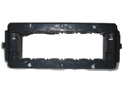 GEWISS - Soporte de material aislante 6 módulos para instalar placas Top /Virna en cajas rectangulares