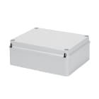 GEWISS - Caja de derivación con tapa baja atornillada superficies lisas 240x190x90mm gris RAL7035 IP56
