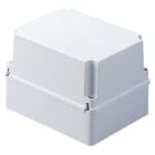 GEWISS - Caja de derivación con tapa alta atornillada superficies lisas 190x140x140mm gris RAL7035 IP56