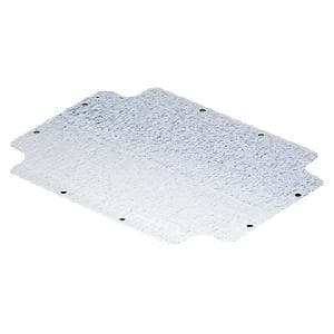 GEWISS - Placa de fondo en chapa galvanizada con tornillos de fijación autorroscantes para cajas 460x380