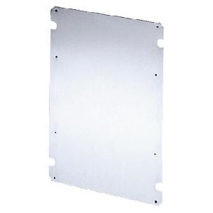 GEWISS - Placa de fondo de chapa cincada 200x254mm