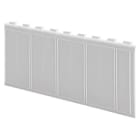 GEWISS - Perfil cubremódulos en material plástico gris RAL7035