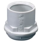 GEWISS - Racor tubo-caja en polímero antichoque con orificio de montaje de 48mm para tubo de 50mm gris RAL7035 IP44