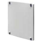 GEWISS - Contrapuerta con bisagra en poliéster para cuadros 310x425x160mm gris RAL7035 IP55