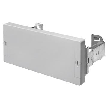 GEWISS - Panel ciego de montaje rápido con altura de 1 módulo para cuadros con base de 515mm gris RAL3075