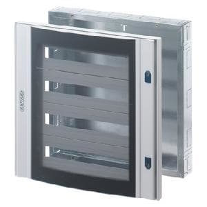 GEWISS - Cuadro de empotrar CVX 160l con 120 (24x5) módulos puerta de cristal 600x800x105mm gris RAL7035 IP40