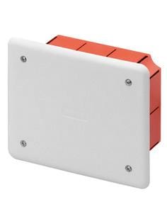 GEWISS - Caja de derivación y conexión con tapa blanca RAL9016 para paredes de mampostería 118x96x50mm
