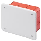 GEWISS - Caja de derivación y conexión con tapa blanca RAL9016 para paredes de mampostería 160x130x70mm