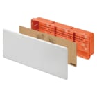 GEWISS - Caja de derivación y conexión con tapa blanca RAL9016 montaje con carril DIN para paredes de mampostería 480x160x70mm