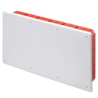 GEWISS - Caja de derivación y conexión con tapa blanca RAL9016 montaje con carril DIN para paredes de mampostería 516x294x80mm