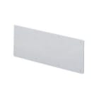 GEWISS - Tapa baja antichoque de alta resistencia para cajas PT/PT DINPT DIN Green Wall blanco RAL9016 152x98mm IP40