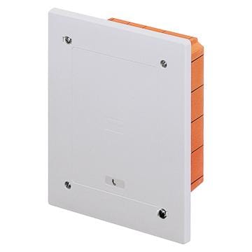 GEWISS - Caja de derivación y conexión modular de empotrar estanca con tapa antichoque blanco RAL9016 398x169x70mm IP40