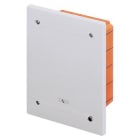 GEWISS - Caja de derivación y conexión modular de empotrar estanca con tapa antichoque blanco RAL9016 398x169x70mm IP40