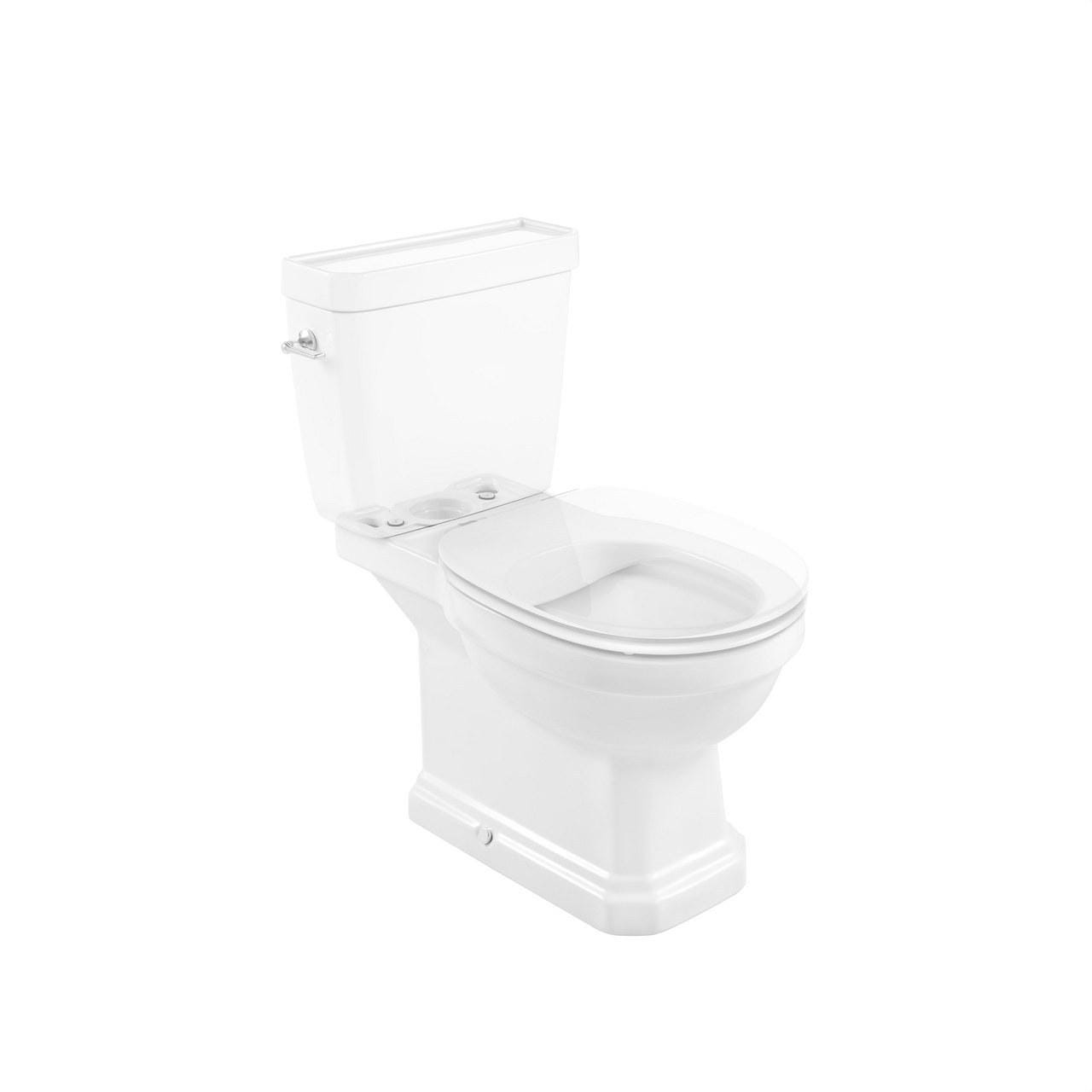 ROCA - Inodoro tanque bajo CARMEN 670mm salida dual blanco