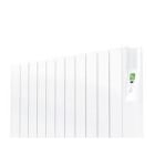 ROINTE - Emisor térmico eléctrico digital SYGMA impar 1210W 11 elementos blanco de bajo consumo 575x1010x98mm
