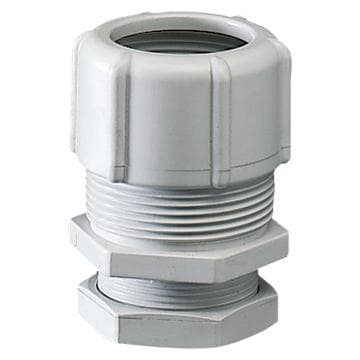 GEWISS - Racor tubo-caja en polímero antichoque con diámetro de 48mm para tubo de 40mm gris RAL7035 IP66
