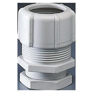 GEWISS - Racor tubo-caja en polímero antichoque con diámetro de 54mm para tubo de 50mm gris RAL7035 IP66