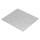 GEWISS - Placa de fondo de acero galvanizado para cajas 165x130mm