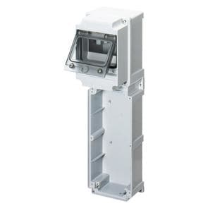 GEWISS - Contenedor modular con panel troquelado 16-32A / SELV 3 bases + 18 módulos EN50022