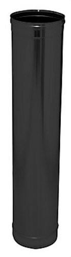 DINAK - Módulo recto SW PELLETS 316L diámetro 100 negro