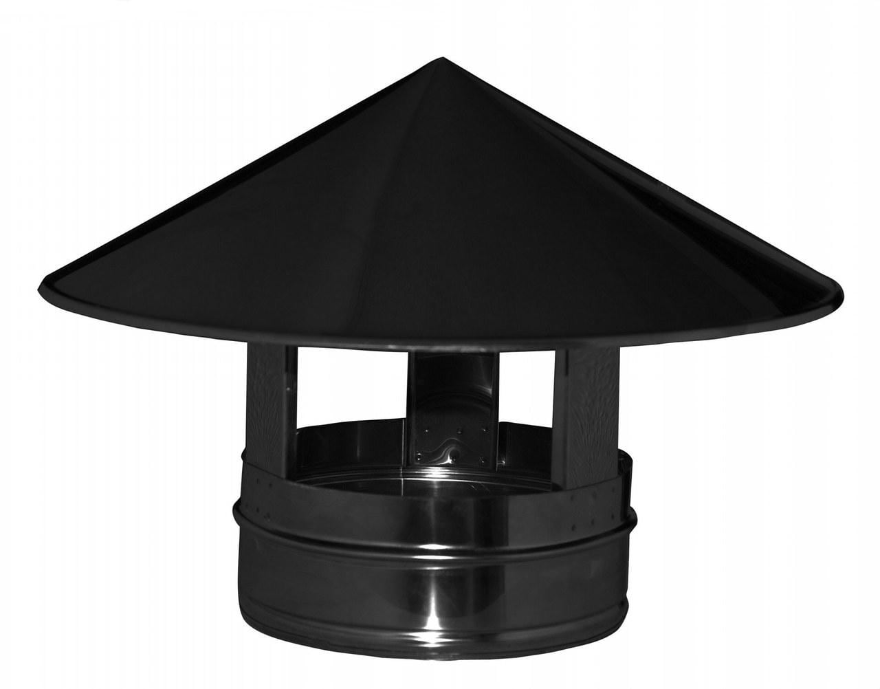 DINAK - Sombrerete SW PELLETS 316L diámetro 100 negro
