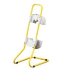 GEWISS - Soporte de tubo metálico para Q-DIN con 10 módulos barnizado amarillo