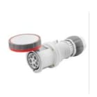GEWISS - Base móvil recta HP 3P+N+T 63A 346-415V 50-60Hz 6h rojo IP66/67/68/70