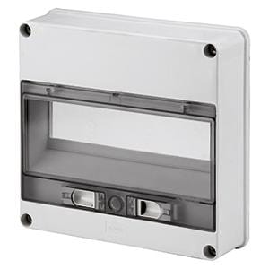 GEWISS - Frontal estanco con 12 módulos para Q-BOX