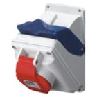 GEWISS - Base interblocada COMBIBLOC sin fondo 3P+N+T 16A 400V 6h IP44