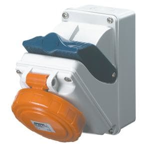 GEWISS - Base interblocada COMBIBLOC con fondo 3P+T 32A 400V 6h IP55