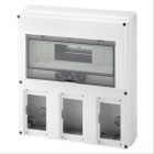 GEWISS - Caja estanca vertical COMBICLOC para 3 bases IP44/55