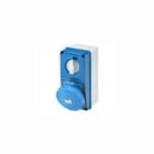 GEWISS - Base fija interbloqueada vertical con fondo sin base portafusibles 2P+T 16A 200-250V 50-60Hz 6h IP67
