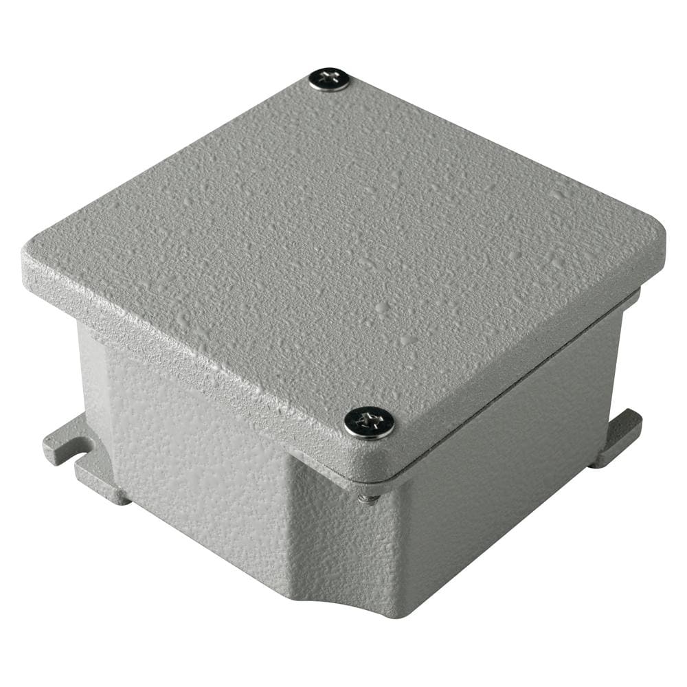 GEWISS - Caja de derivación aluminio inyectado 128x103x57mm gris metalizado IP66