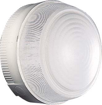 GEWISS - Luminario TONDA ES 180 60W E27 clase II gris RAL7035 IP55