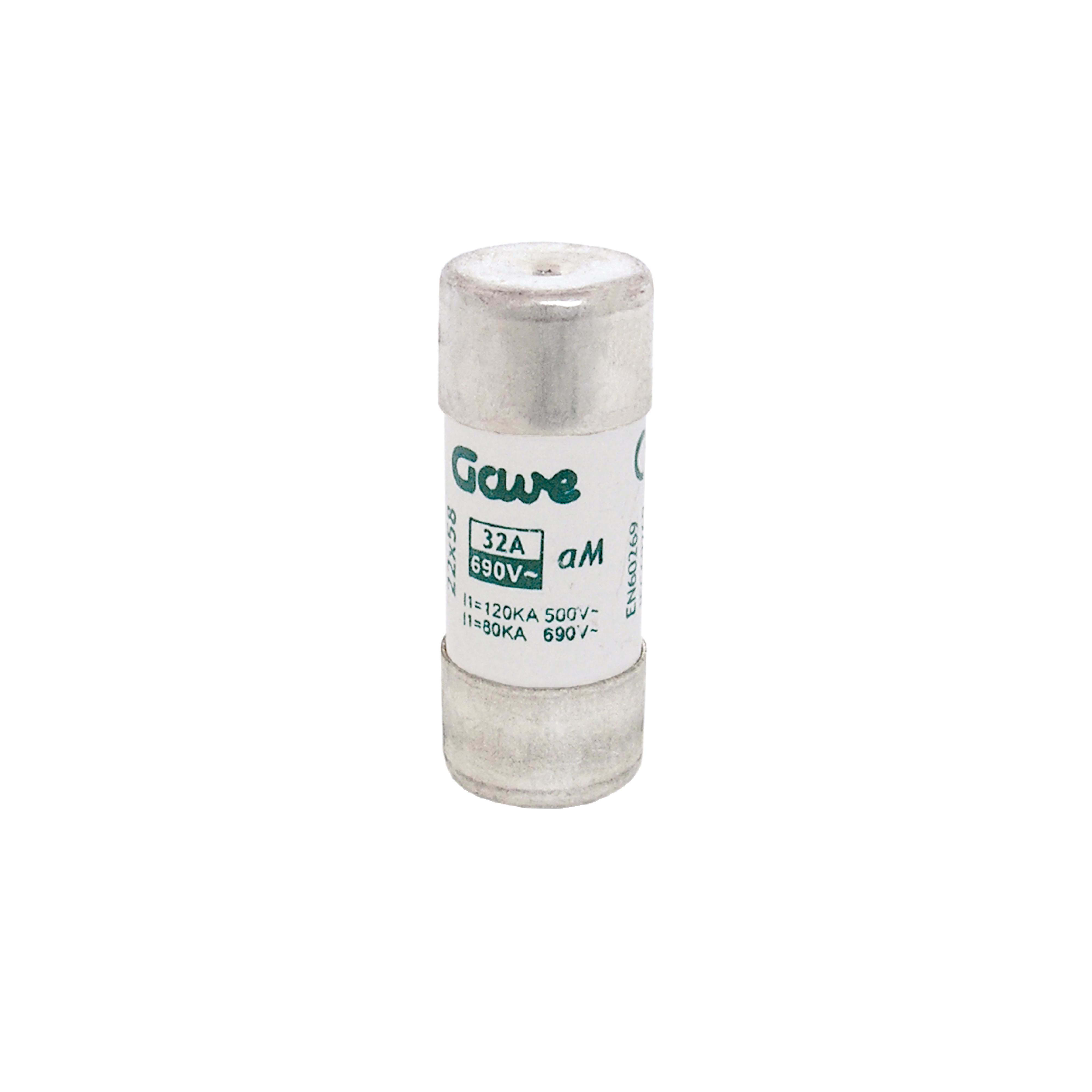 GAVE - FUSIBLE CILINDRICO  20 A AM T2 CON INDICADOR DE FUSION