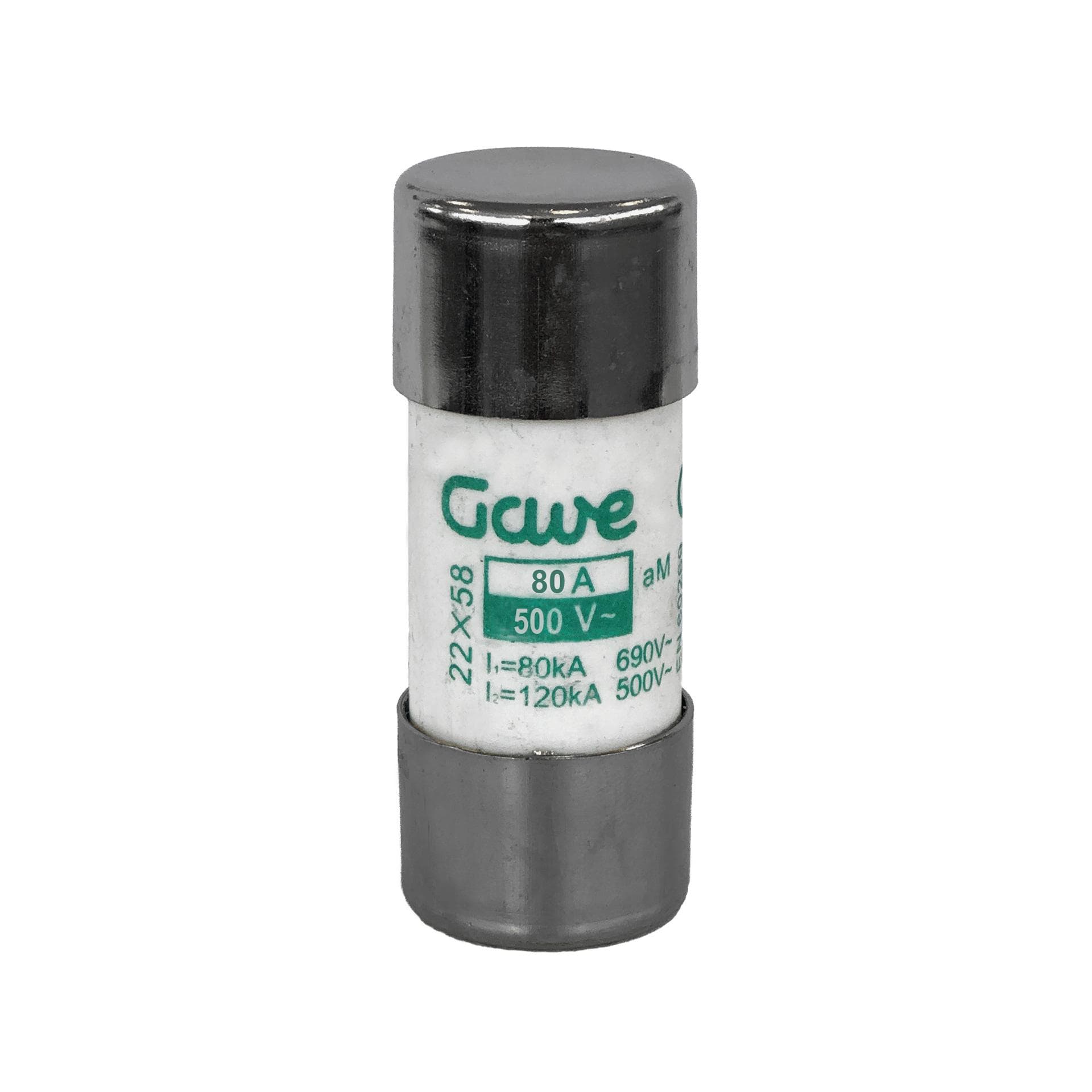 GAVE - FUSIBLE CILINDRICO   80A.AM T2