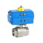 GENEBRE - VALV.ESF.1" GNP24/S4 INOX.ACT.2 PZAS