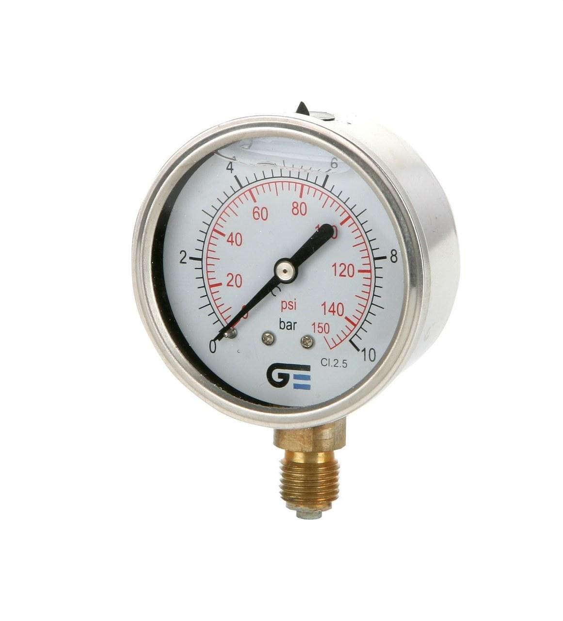 GENEBRE - MANOMETRO D.63 0-16 M-1/4" INOX