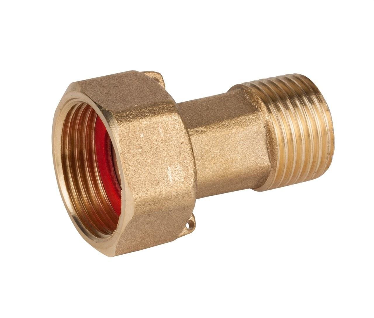 GENEBRE - RACOR 2 PIEZAS 7/8X1/2" PARA CONTADOR
