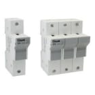 GAVE - BASE PORTAFUSIBLE D01 1P 16A.RAIL DIN TORNILLO-TORNILLO